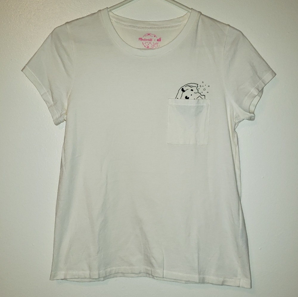 Madewell x milk bar cookie pocket tee medium